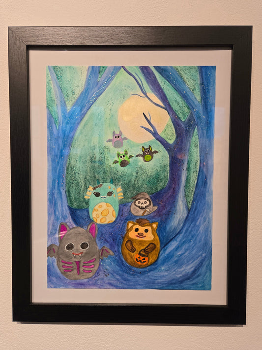 A Squishy Haunted Forest